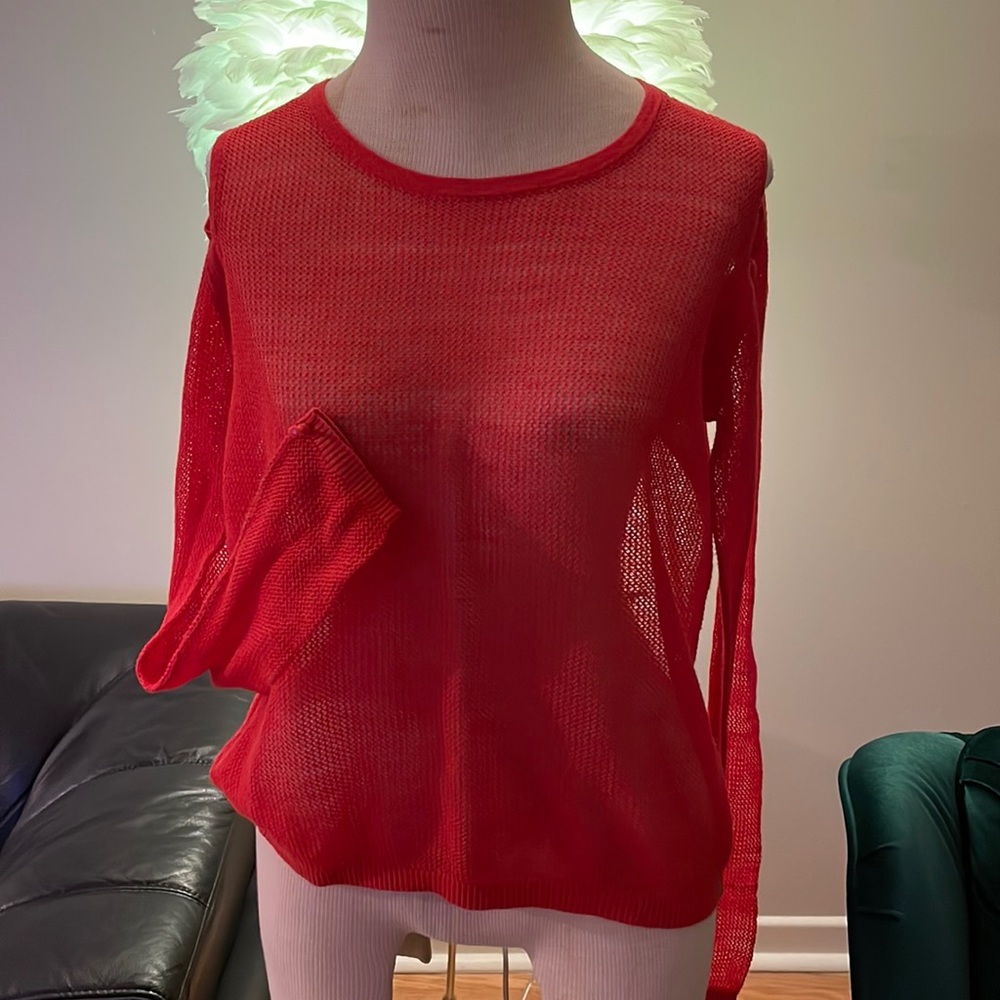 DKNY mesh top Size M